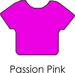 Siser HTV Vinyl Passion Pink Easy Weed 15" wide